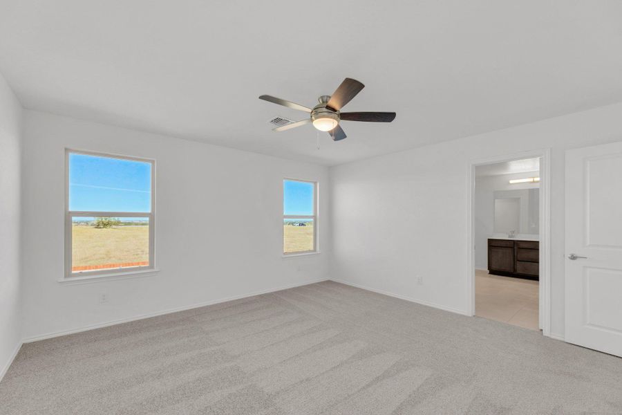 Spacious, unfurnished interior of a new home in Salerno - Heritage Collection, Round Rock (Image 30).