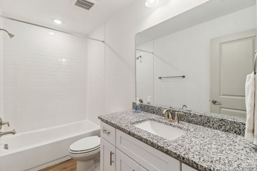 Furnished interior view inside a new home in , San Antonio (Image 15).