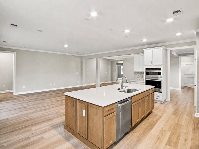 Furnished interior view inside a new home in Coastal Club of the Carolinas, Calabash (Image 5).