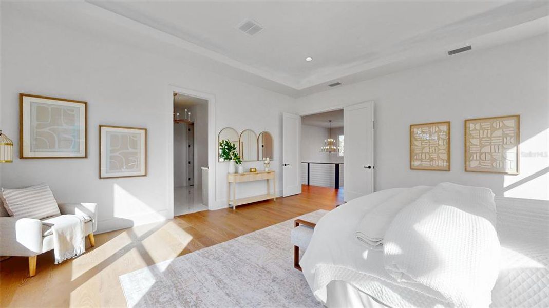 Furnished interior view inside a new home in , Tampa (Image 11).