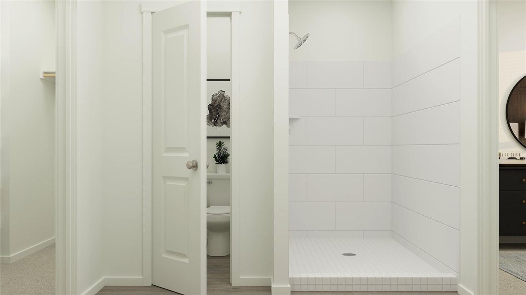 Furnished interior view inside a new home in Moore Landing, Magnolia (Image 9).