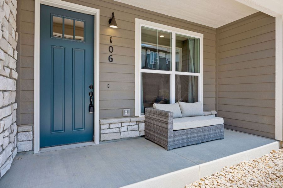 Representative exterior details of a home built from the The Sloan by Landmark Homes in Highlands at Fox Hill, Longmont (Image 2). Representative exterior details of a home built from the The Sloan by Landmark Homes in Highlands at Fox Hill, Longmont (Image 2).