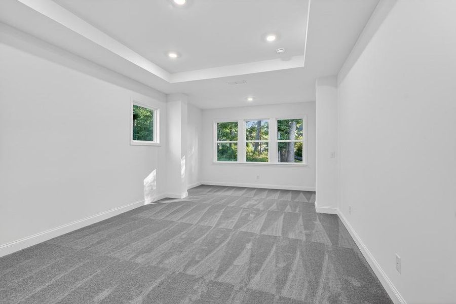Spacious, unfurnished interior of a new home in Bailey Fence, Dacula (Image 21).