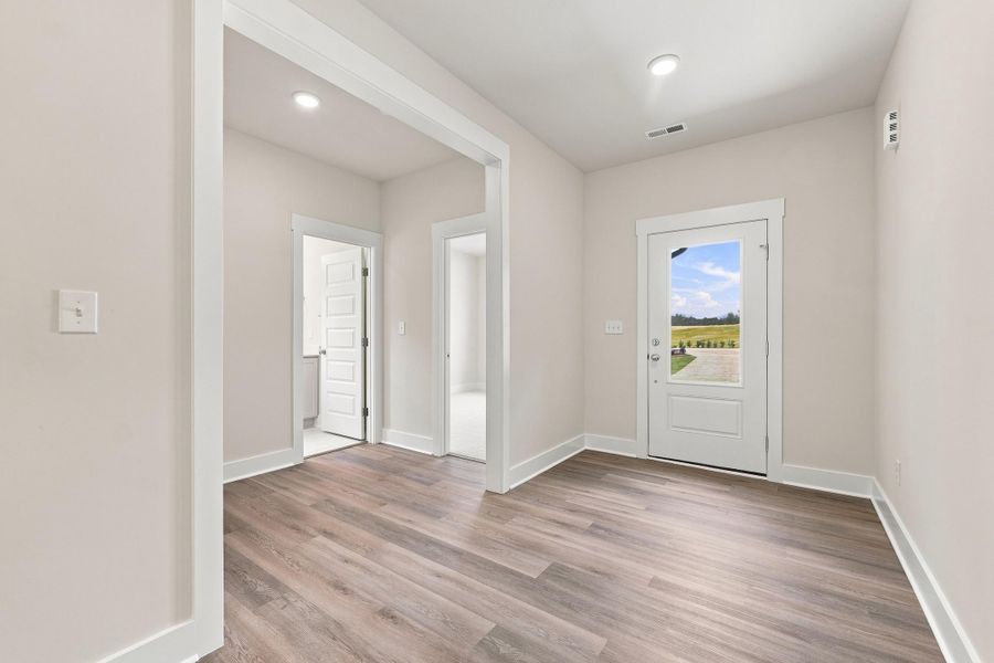 Spacious, unfurnished interior of a new home in McConnell Ridge, McLeansville (Image 25).