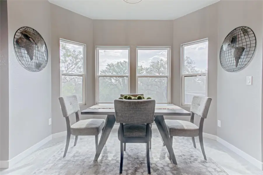 Furnished interior view inside a new home in , Spicewood (Image 11).