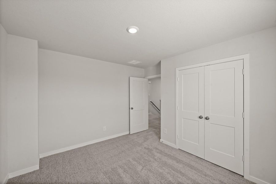 Spacious, unfurnished interior of a new home in Northpark South, Porter (Image 22). Spacious, unfurnished interior of a new home in Northpark South, Porter (Image 22).