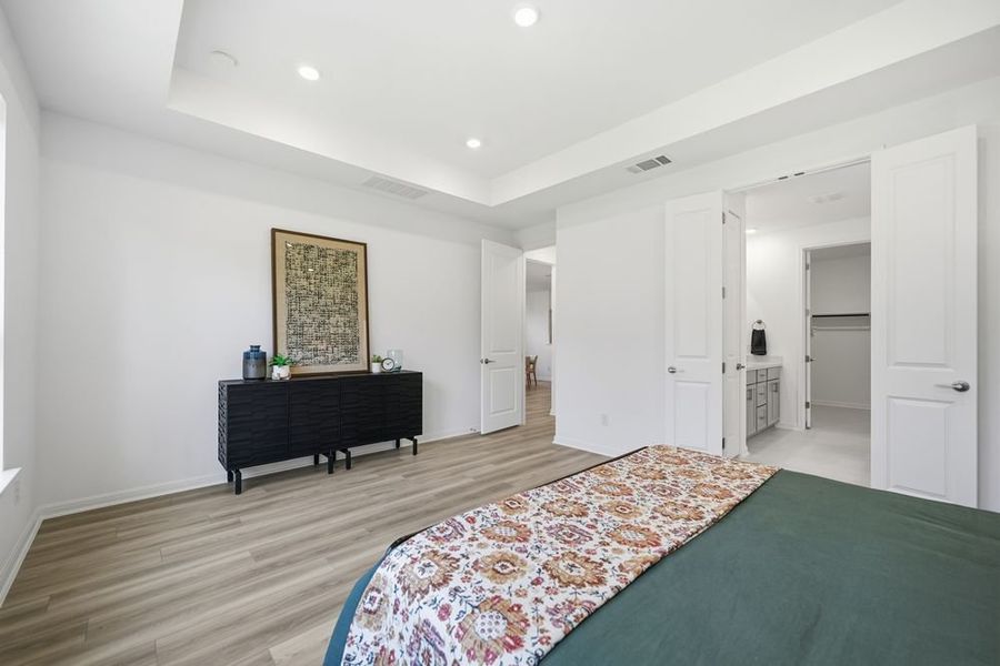 Furnished interior view inside a new home in Parkside on the River, Georgetown (Image 12). Furnished interior view inside a new home in Parkside on the River, Georgetown (Image 12).