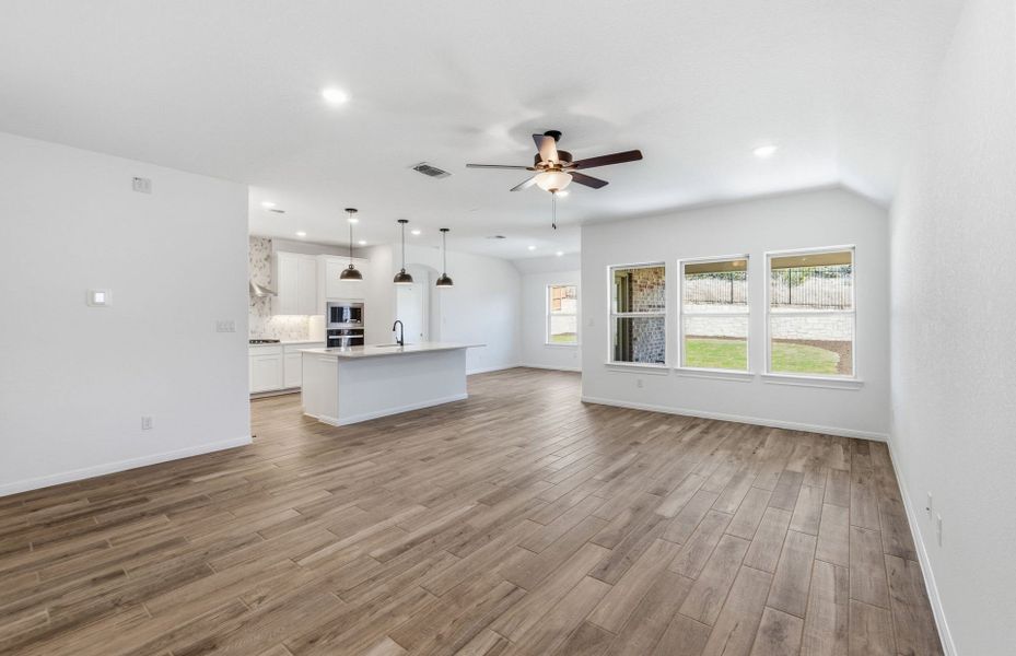 Spacious, unfurnished interior of a new home in West Cypress Hills, Spicewood (Image 33). Spacious, unfurnished interior of a new home in West Cypress Hills, Spicewood (Image 33).