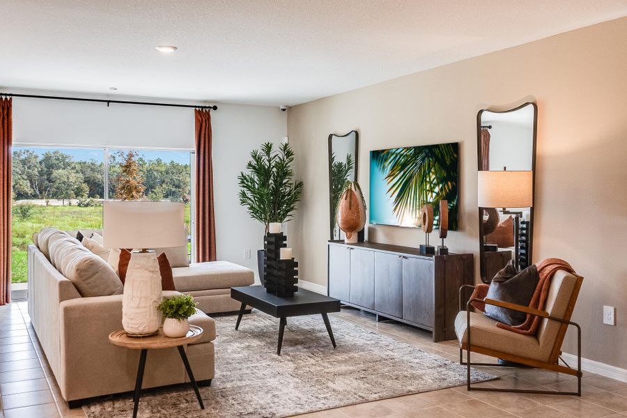 Furnished interior view inside a new home in Palm Wind, Hudson (Image 16).