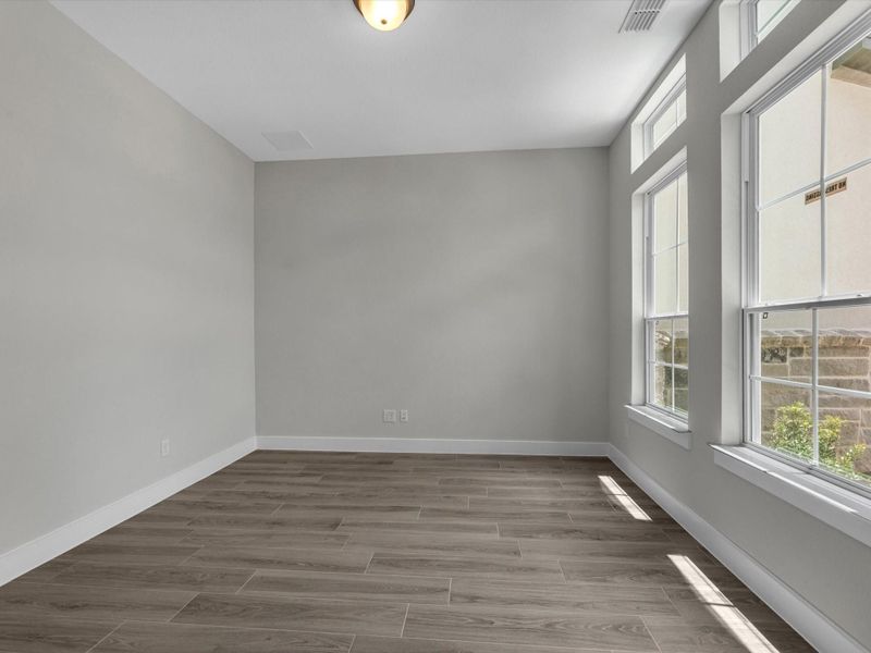 Spacious, unfurnished interior of a new home in Harvest Green, Richmond (Image 12). Spacious, unfurnished interior of a new home in Harvest Green, Richmond (Image 12).