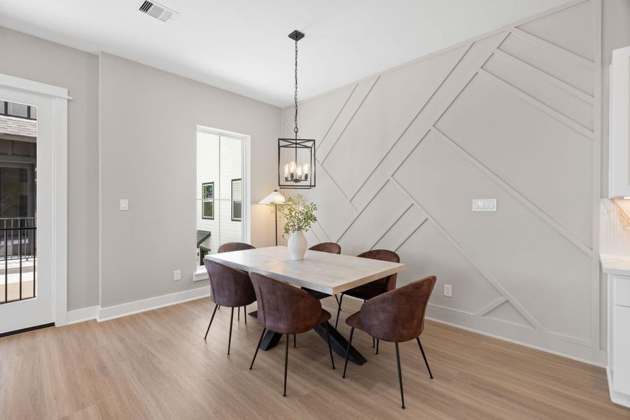 Furnished interior view inside a new home in , Houston (Image 40). Furnished interior view inside a new home in , Houston (Image 40).