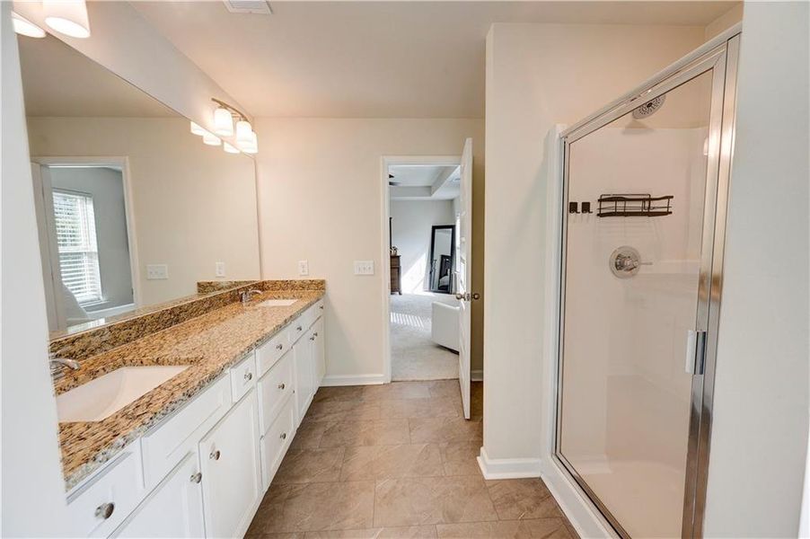Furnished interior view inside a new home in , Calhoun (Image 9).