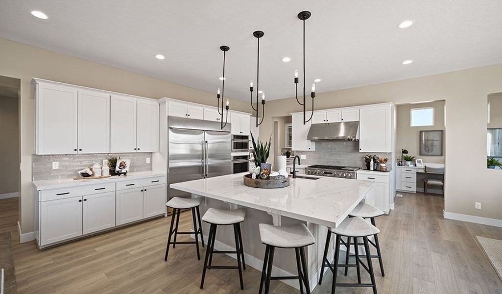 Harmon-Lot22-TetonRanch Kitchen