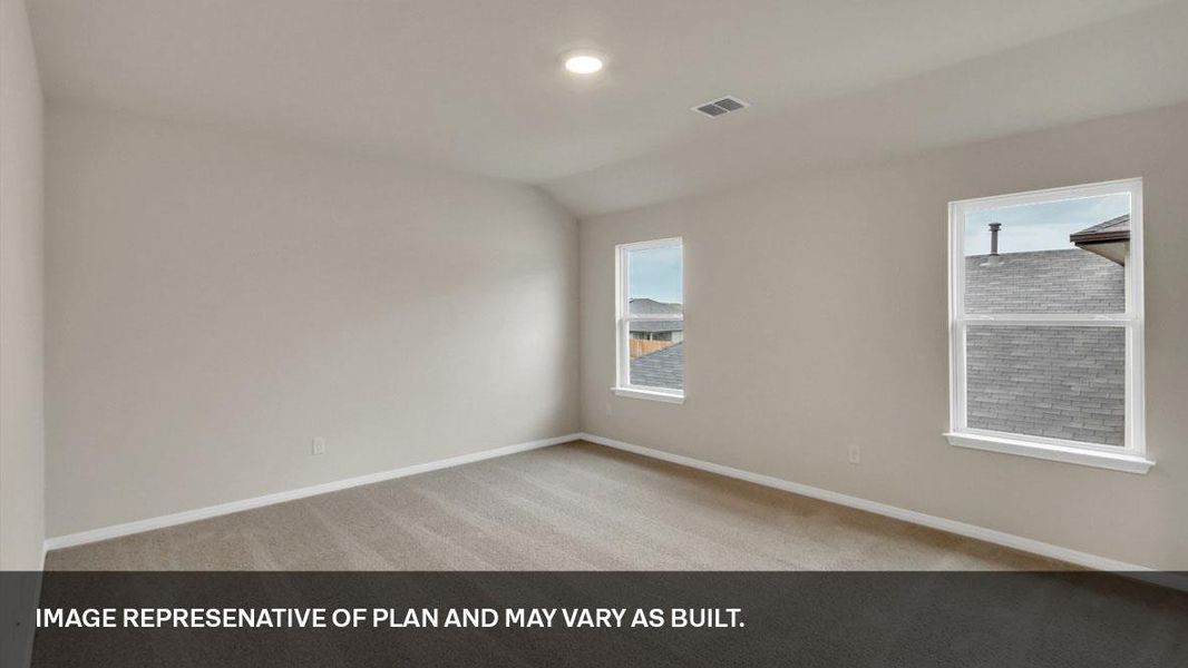 Spacious, unfurnished interior of a new home in Prairie Lakes, Buda (Image 13).