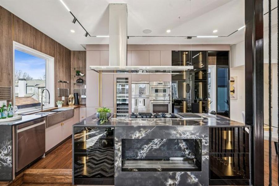 Furnished interior view inside a new home in , Atlanta (Image 22).