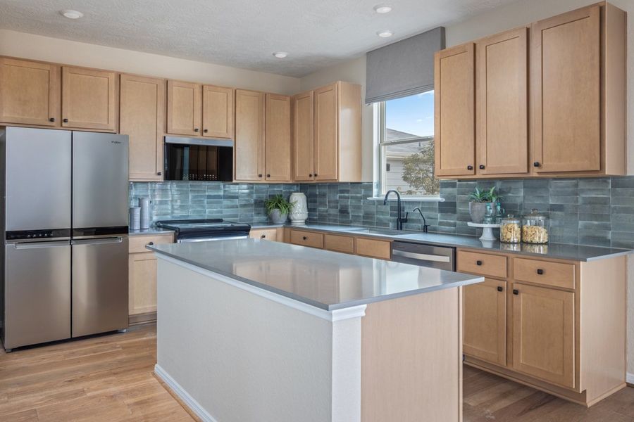 Representative furnished interior of a home built from the 2041 by KB Home in Madera Trails, New Caney (Image 4).
