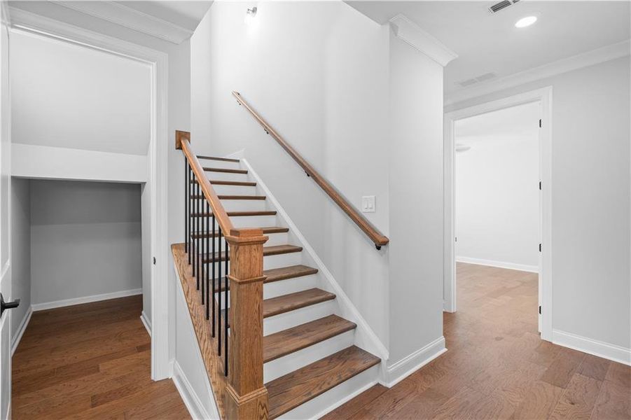 Spacious, unfurnished interior of a new home in Promenade at Sawnee Village, Cumming (Image 27).