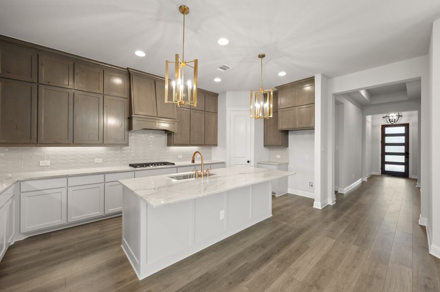 Furnished interior view inside a new home in Bridgewater, Midlothian (Image 7).