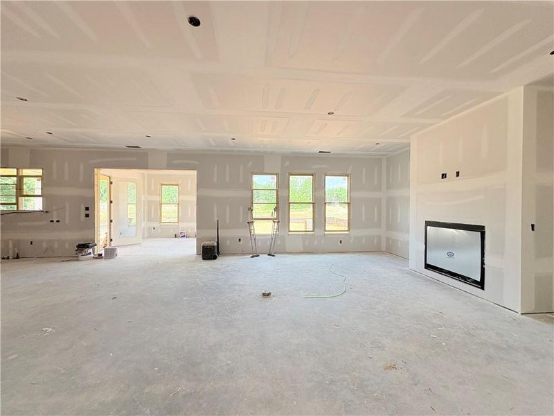 In-progress construction of a new home in The Tillery, Marietta, GA (Image 88).