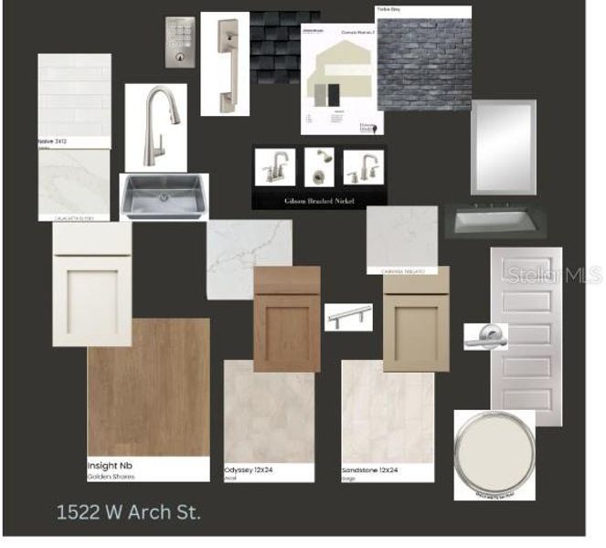 Sample of building materials used in homes in , Tampa (Image 3).