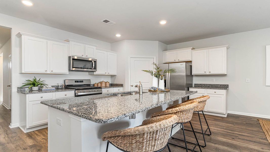 Representative furnished interior of a home built from the CALI by D.R. Horton in Harper Meadows, Loris (Image 4).