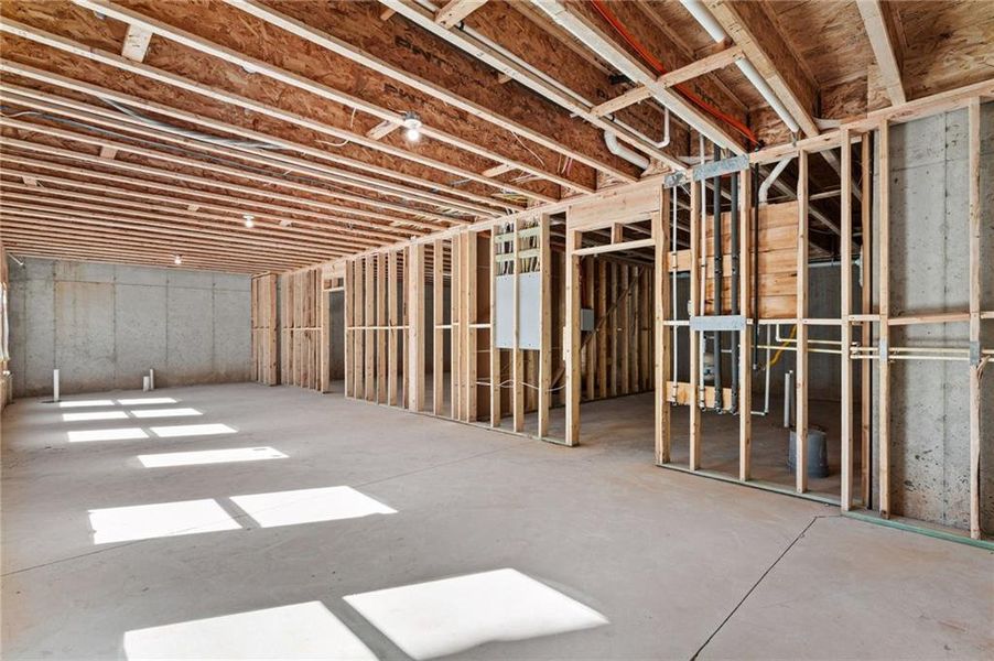 In-progress construction of a new home in , Lawrenceville, GA (Image 42).