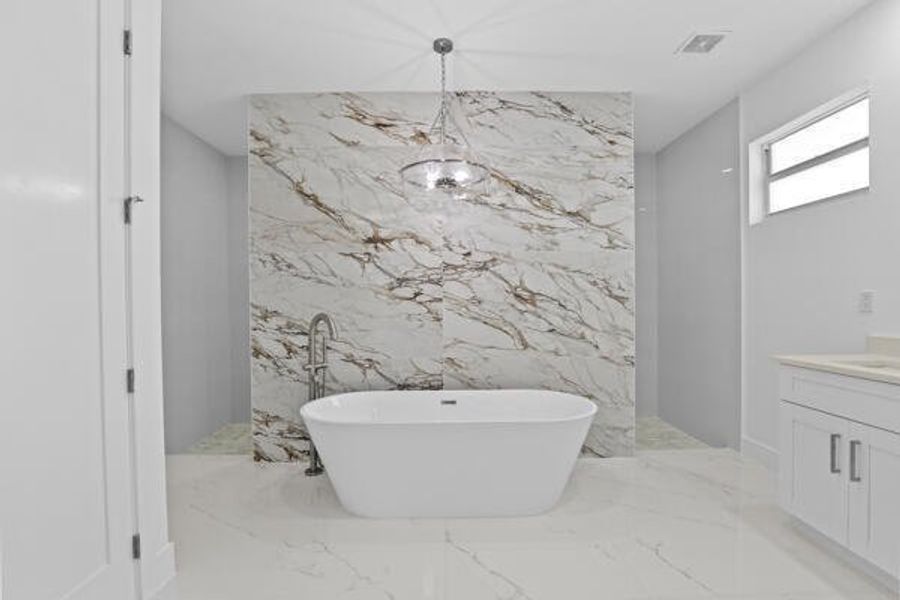 master bathroom