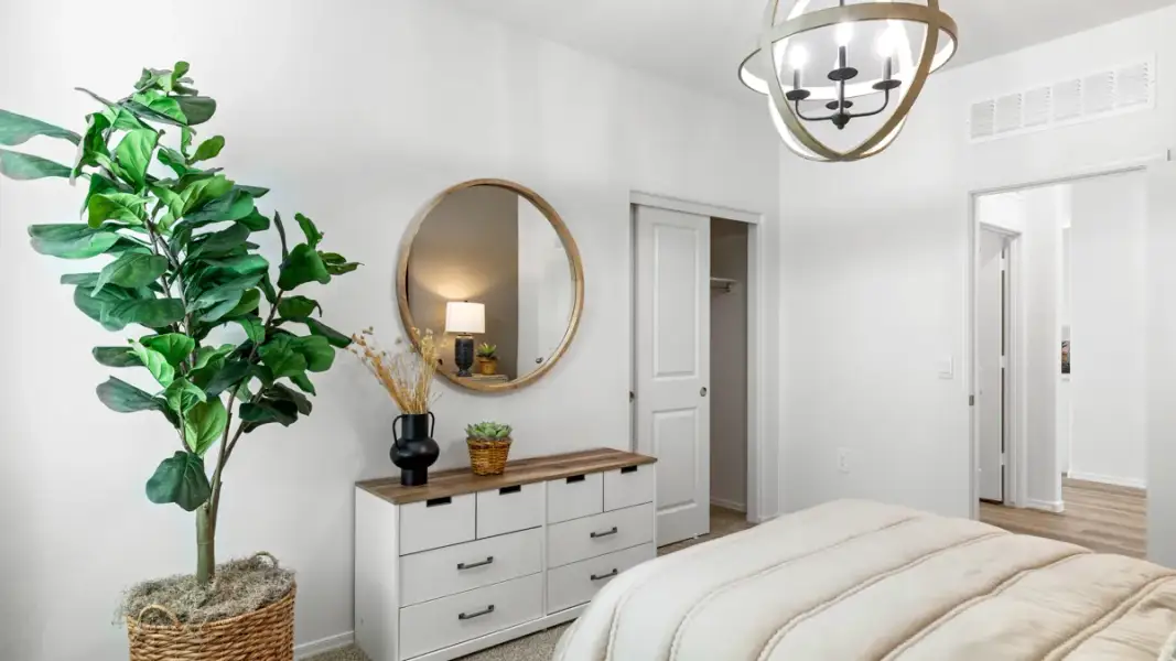 Furnished interior view inside a new home in Rio Rancho Estates, Wittmann (Image 17).