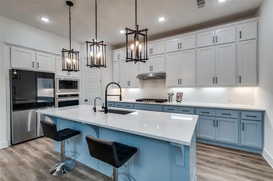 Furnished interior view inside a new home in Sandbrock Ranch: 50ft. lots, Aubrey (Image 17).