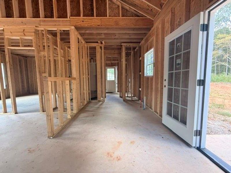 In-progress construction of a new home in , Temple, GA (Image 8).