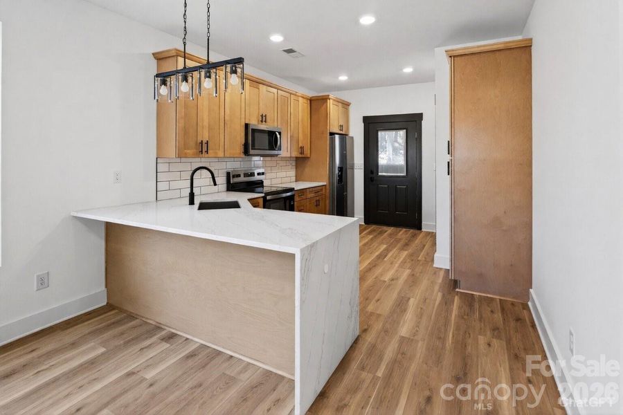 Furnished interior view inside a new home in , Albemarle (Image 5).