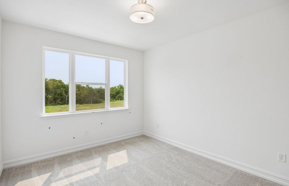 Spacious, unfurnished interior of a new home in Wilson Creek Meadows, Celina (Image 26). Spacious, unfurnished interior of a new home in Wilson Creek Meadows, Celina (Image 26).