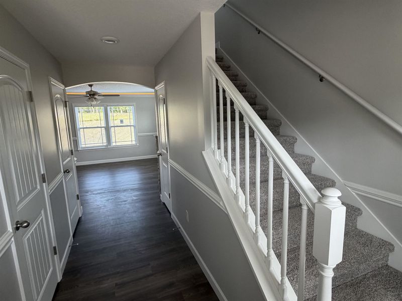 Spacious, unfurnished interior of a new home in Stones Throw, Inman (Image 7). Spacious, unfurnished interior of a new home in Stones Throw, Inman (Image 7).