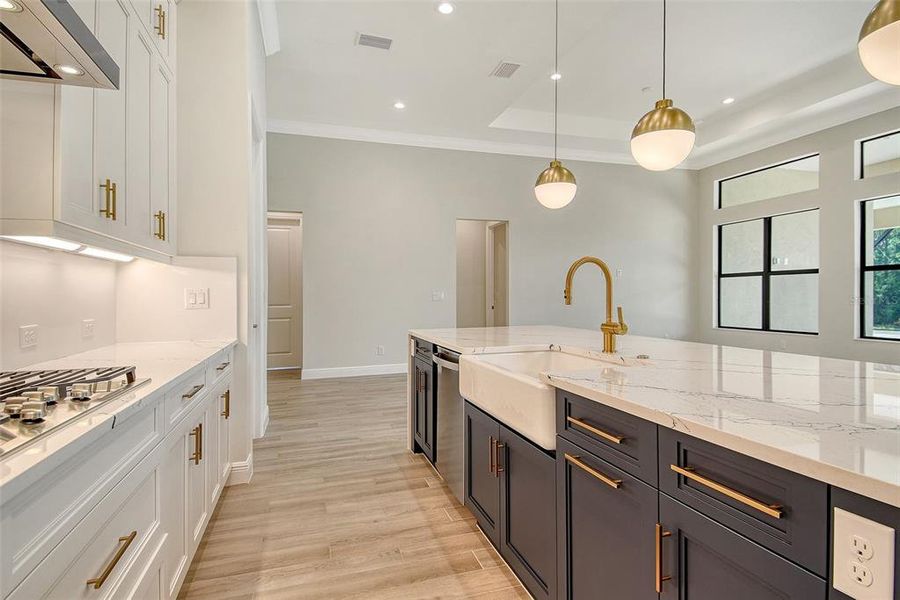 Furnished interior view inside a new home in , Nokomis (Image 10).