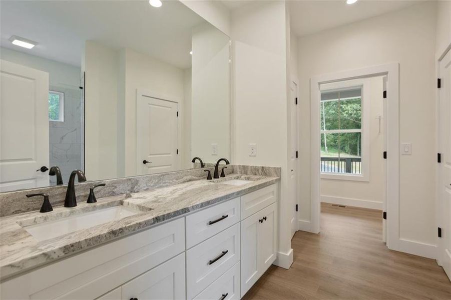 Furnished interior view inside a new home in , Canton (Image 17).
