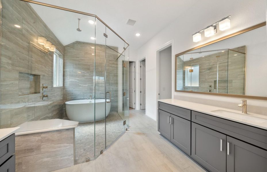 MODEL HOME images may NOT be consistent with the finished product.