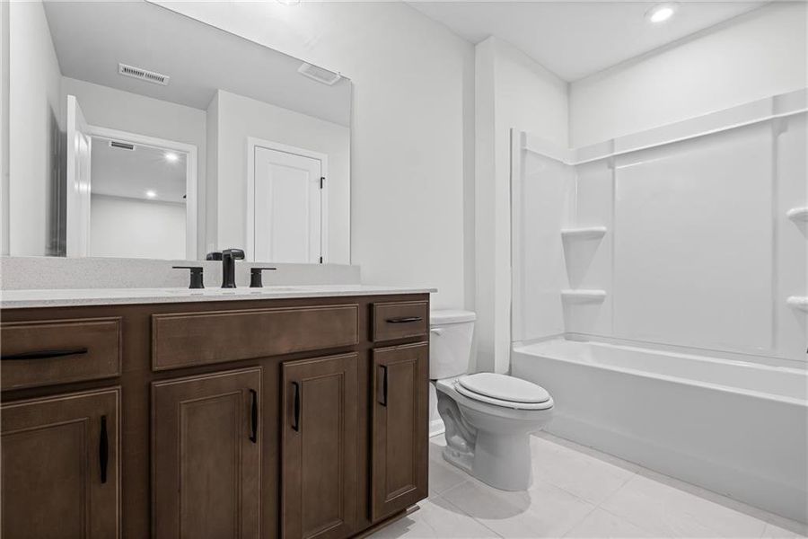 Furnished interior view inside a new home in Adler Springs, Powder Springs (Image 8).