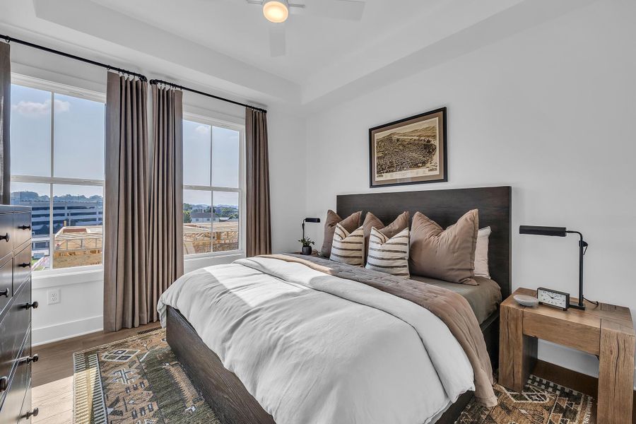 Furnished interior view inside a new home in BelleWether, Chattanooga (Image 10).