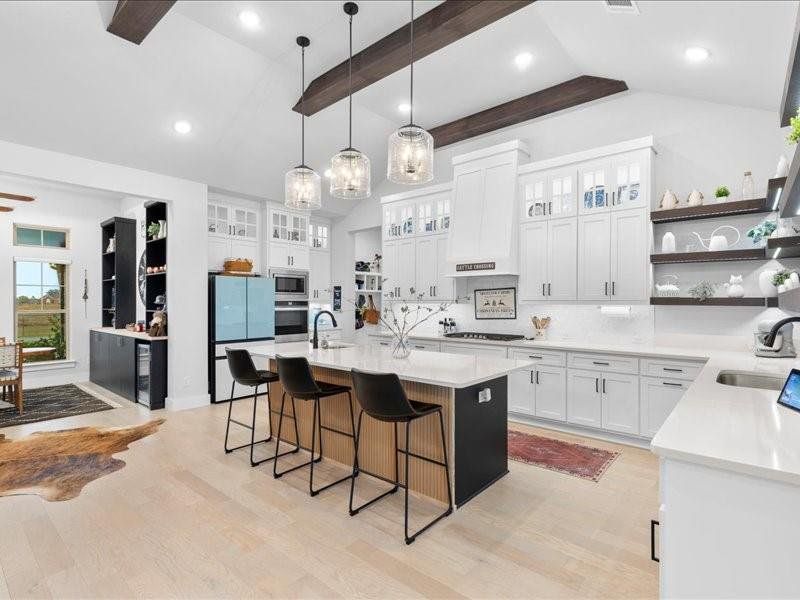 Furnished interior view inside a new home in Canterbury Cove, Forney (Image 10).