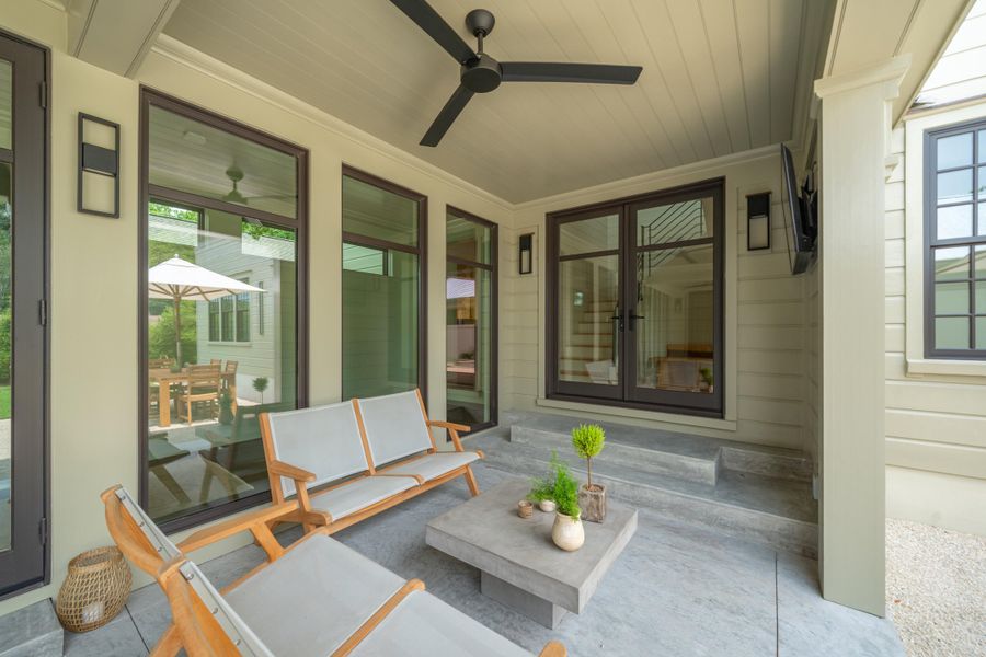 Exterior details and patio area of a home in , Mount Pleasant (Image 27).