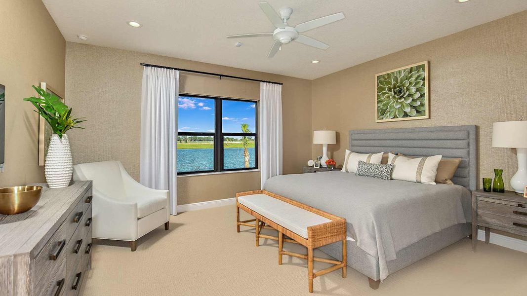 Representative furnished interior of a home built from the Imagination by Neal Communities in Boca Royale Golf & Country Club Real Estate and Homes for Sale in Englewood, FL - Neal Communities, Englewood (Image 9).