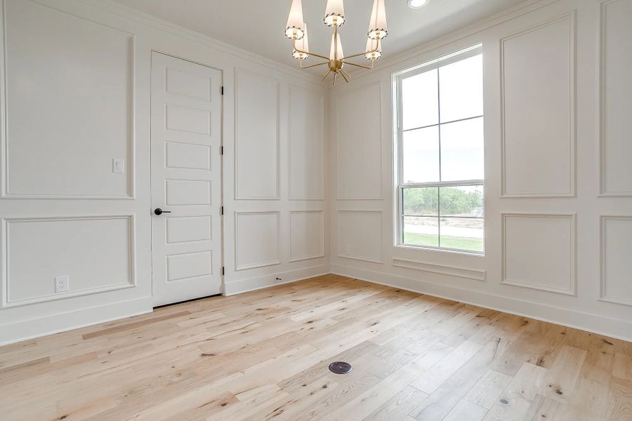 Representative unfurnished interior of a home built from the The Colin by Elmwood Custom Homes in Matthews Farm, Venus (Image 40). Representative unfurnished interior of a home built from the The Colin by Elmwood Custom Homes in Matthews Farm, Venus (Image 40).