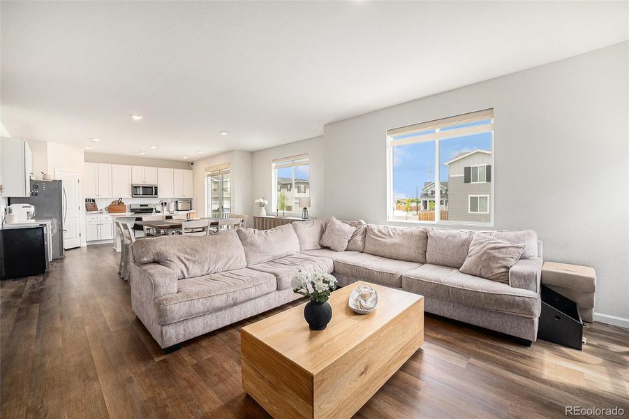 Furnished interior view inside a new home in , Commerce City (Image 16).