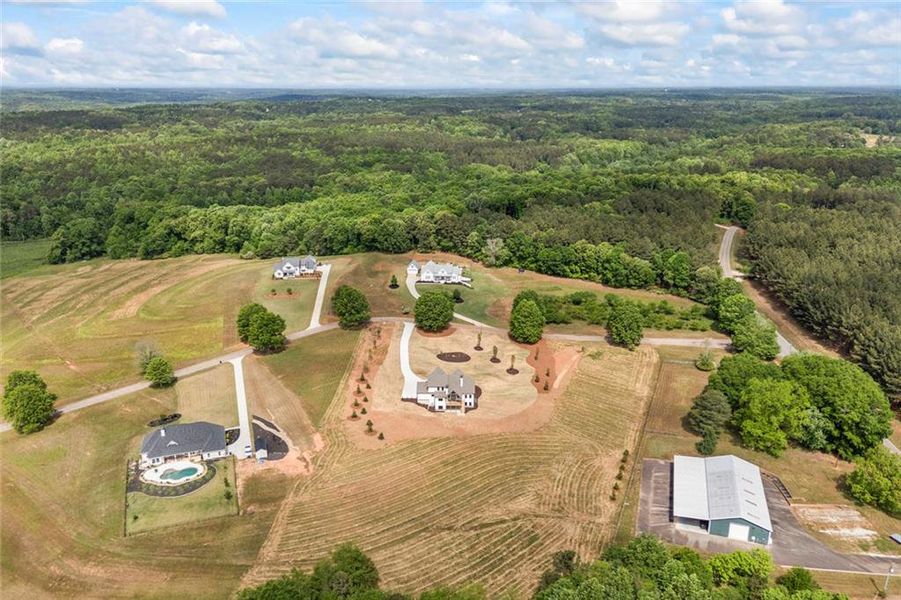 Site preparation for new homesites in , Monroe (Image 86).