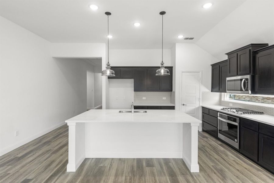 Representative furnished interior of a home built from the Frisco by Pacesetter Homes in La Terra at Uptown Celina, Celina (Image 4). Representative furnished interior of a home built from the Frisco by Pacesetter Homes in La Terra at Uptown Celina, Celina (Image 4).