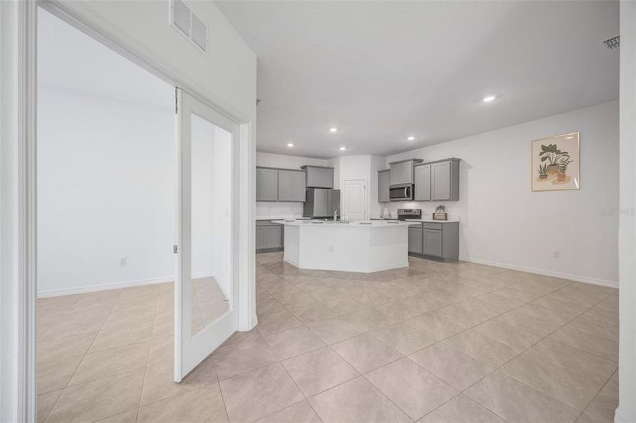 Furnished interior view inside a new home in Woodcreek, Wesley Chapel (Image 12).