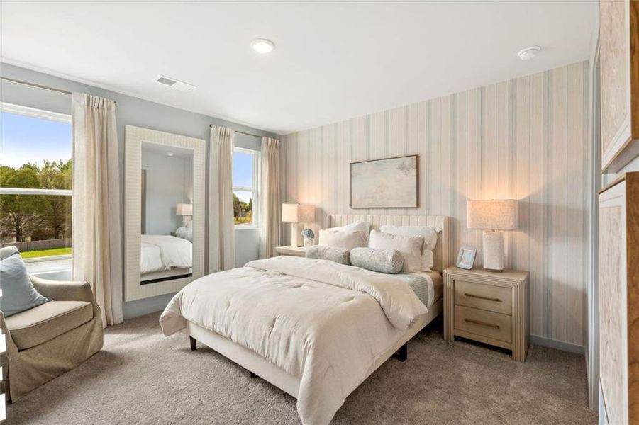 Furnished interior view inside a new home in Magnolia Square, Austell (Image 16).