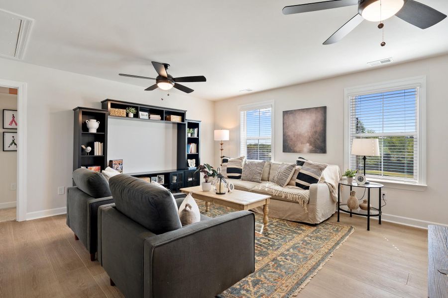 Furnished interior view inside a new home in , Summerville (Image 10).