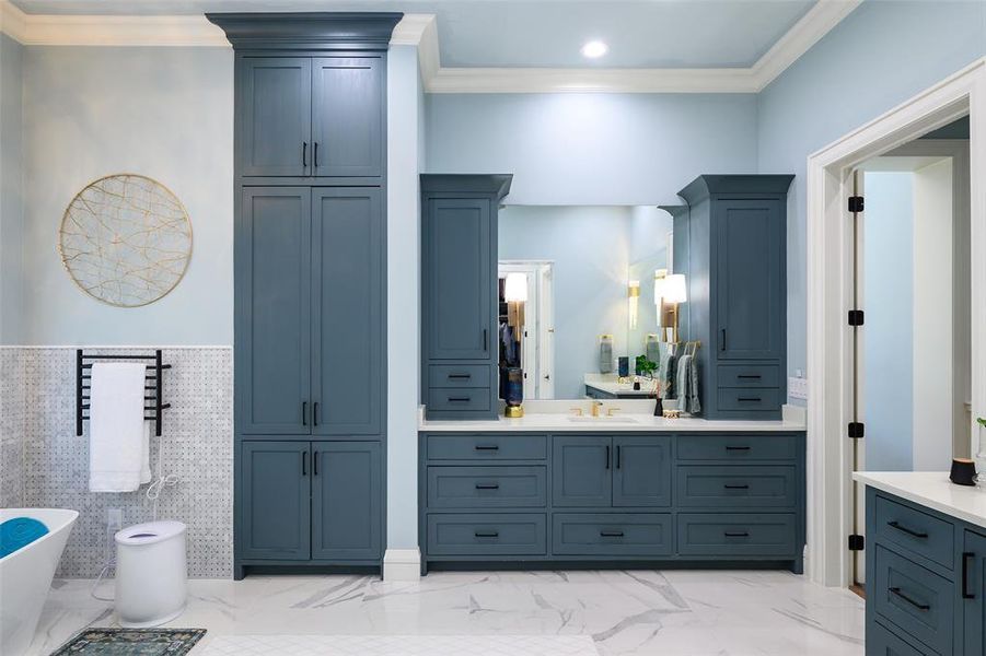 Furnished interior view inside a new home in , Royse City (Image 17).