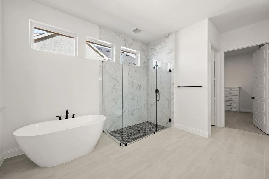 The Gabriella D Primary Suite Bathroom The Gabriella D Primary Suite Bathroom
